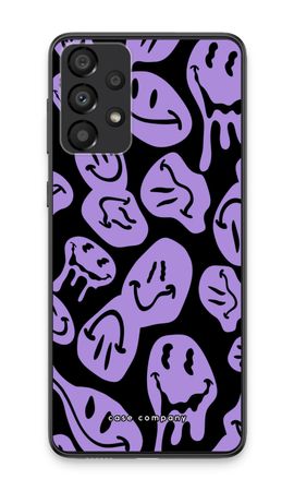 Melting Smiley - Purple