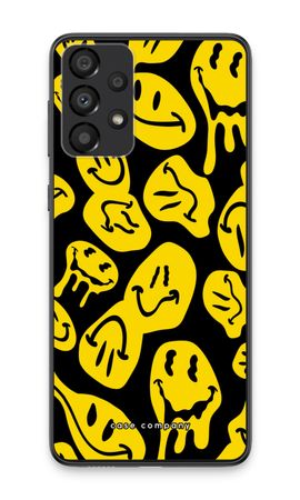 Melting smiley - Yellow