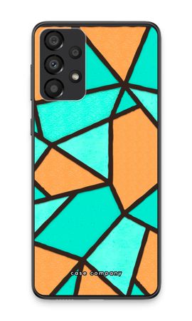 Stained glass - Orange