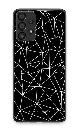 Geometric lines white