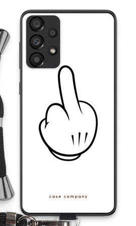 Middle finger white