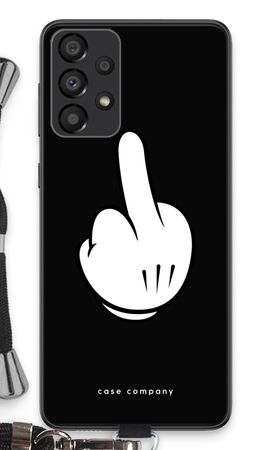 Middle finger black