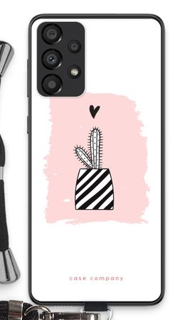 Black and white cactus