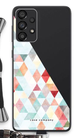 Coloured triangles pastel