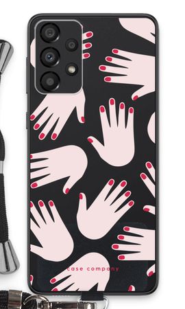 Hands pink