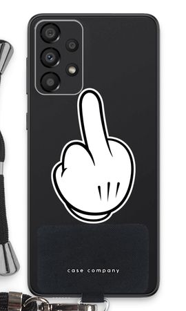 Middle finger white