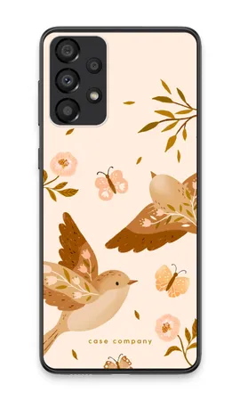 Fluttering Pair, Samsung Galaxy A33 5G pehmeä kotelo