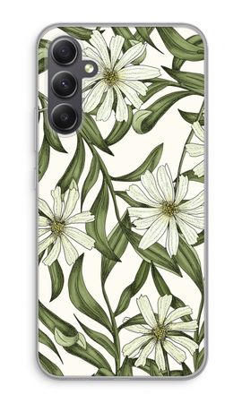 White flower pattern
