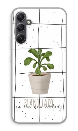 Houseplant on windowpane