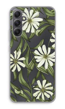 White flower pattern