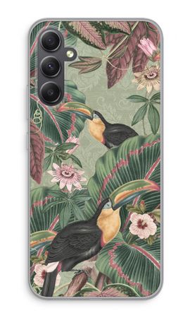 Tropical jungle toucan