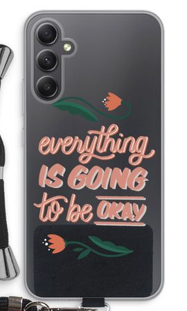 Optimistic flower girl