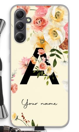 Flirty Flowers Monogram