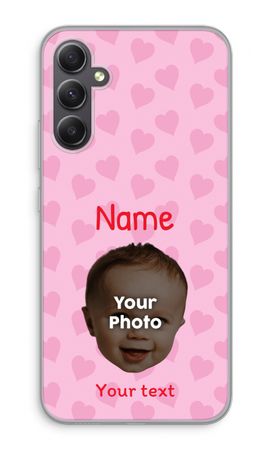 Personalized Face - Hearts N°2