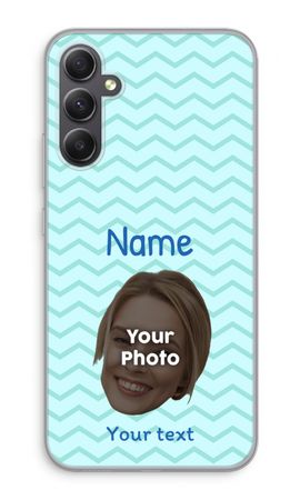 Personalized Face - Stripes Pattern