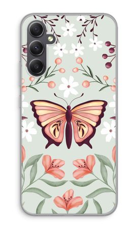 Butterfly in a floral world