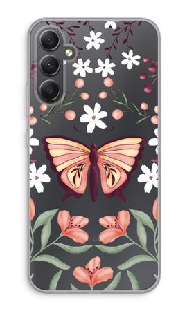 Butterfly in a floral world