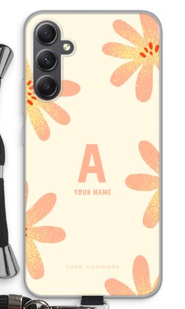 Peach Blossom Monogram