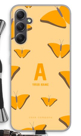 Amber Butterflies Monogram