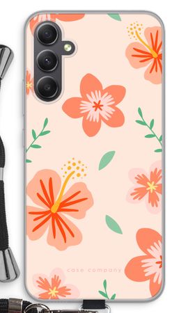 Tropical Pink Flowers