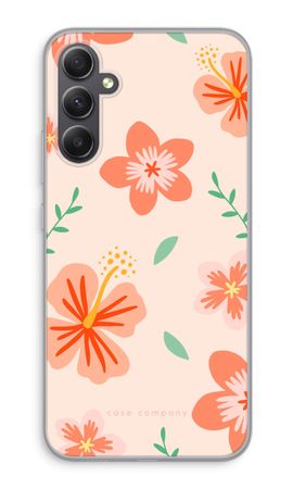 Tropical Pink Flowers