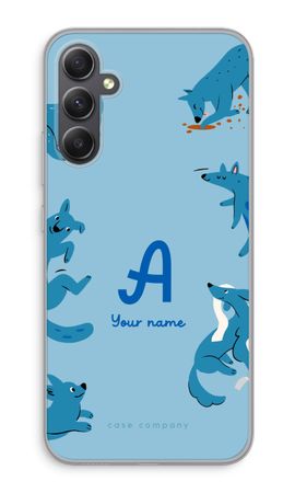 Playful Dogs Monogram