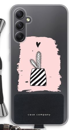 Black and white cactus