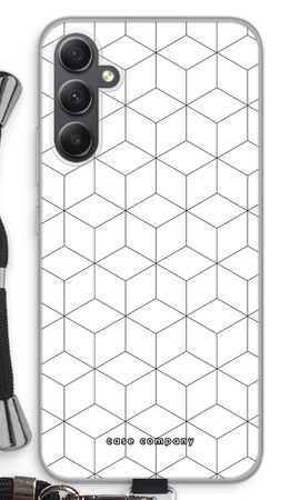 Cubes black and white