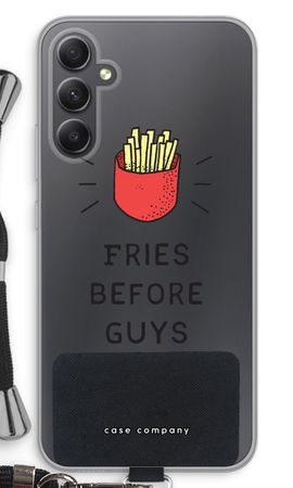 Fries before guys