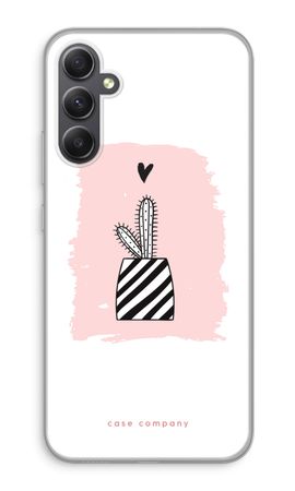 Black and white cactus