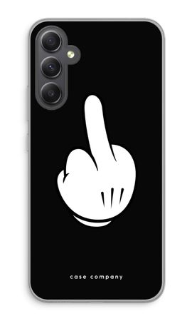 Middle finger black