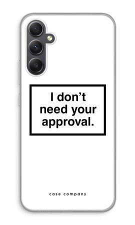 Don't need approval