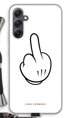 Middle finger white