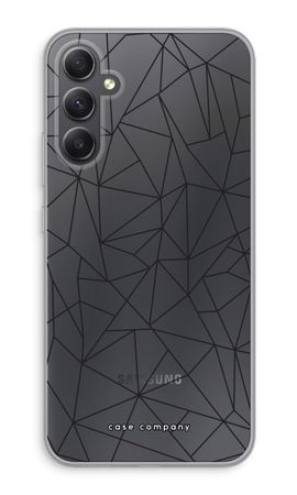 Geometric lines black