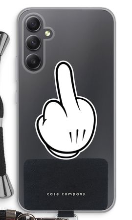 Middle finger white