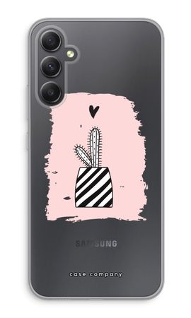 Black and white cactus