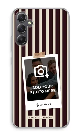 Polaroid - Retro, Samsung Galaxy A34 weiche Hülle