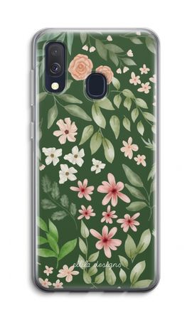 Botanical green sweet flower heaven