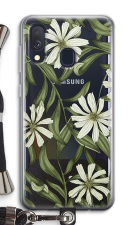 White flower pattern