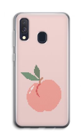 Stitched Peach