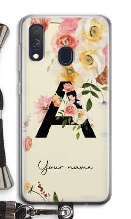 Flirty Flowers Monogram