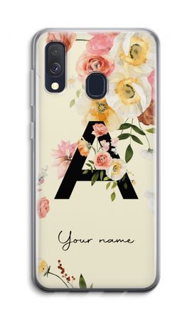 Flirty Flowers Monogram