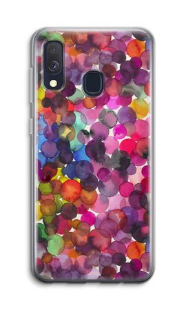 Overlapped Watercolor Dots