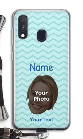 Personalized Face - Stripes Pattern