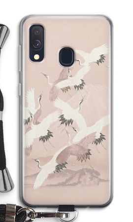 Japanska tranor fåglar