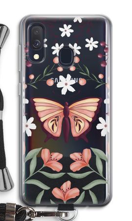 Butterfly in a floral world