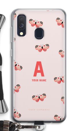 Rosy Butterflies Monogram