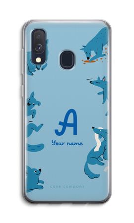 Playful Dogs Monogram