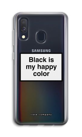 Black is my happy color