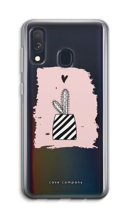 Black and white cactus